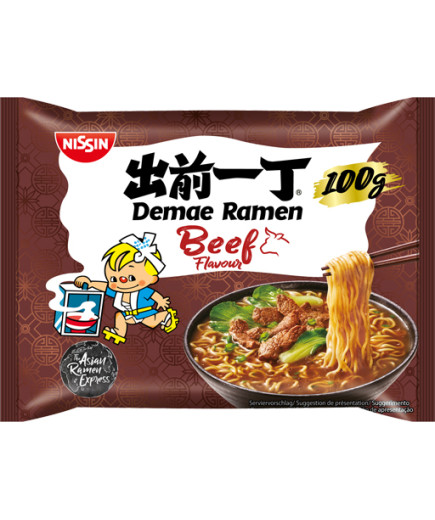 NISSIN - DEMAE RAMEN BEEF GR.100