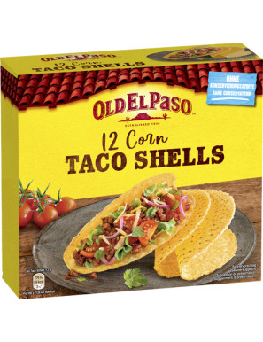 OLD EL PASO - 12 TACO SHELLS GR.156