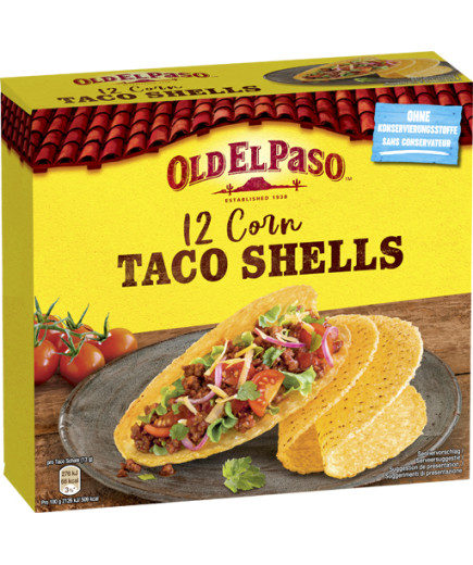 OLD EL PASO - 12 TACO SHELLS GR.156