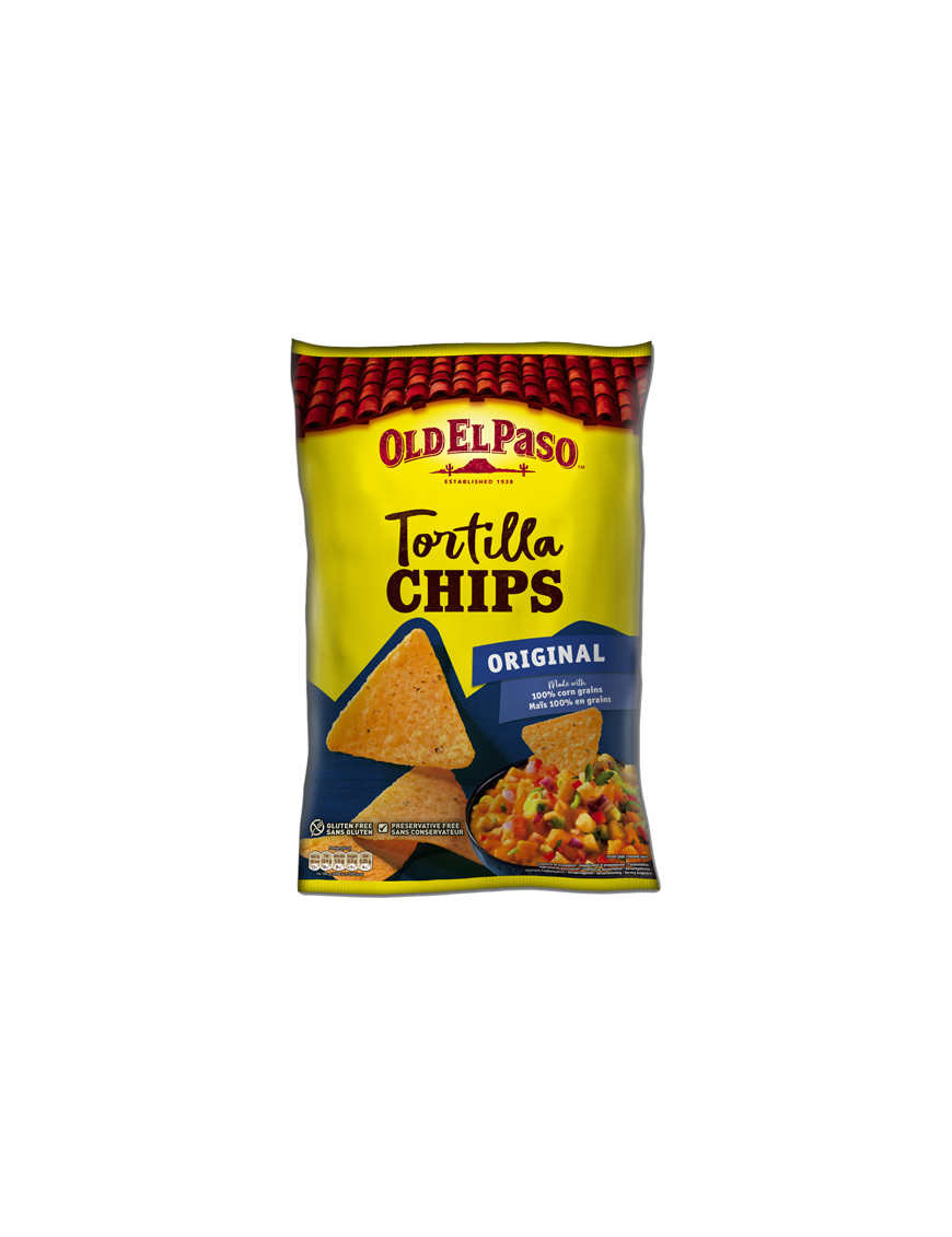 OLD EL PASO - TORTILLA CHIPS ORIGINAL GR.185