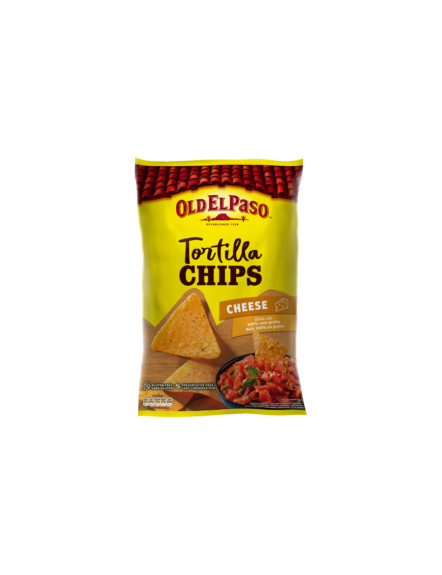 OLD EL PASO - TORTILLA CHIPS CHEESE GR.185