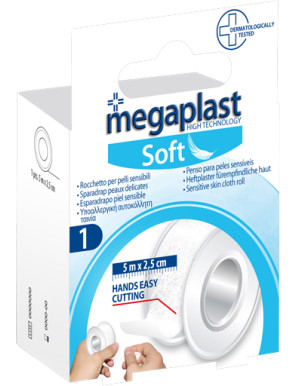 MEGAPLAST SOFT ROCCHETTOBIANCO  5MTX2,5 (1 PZ)