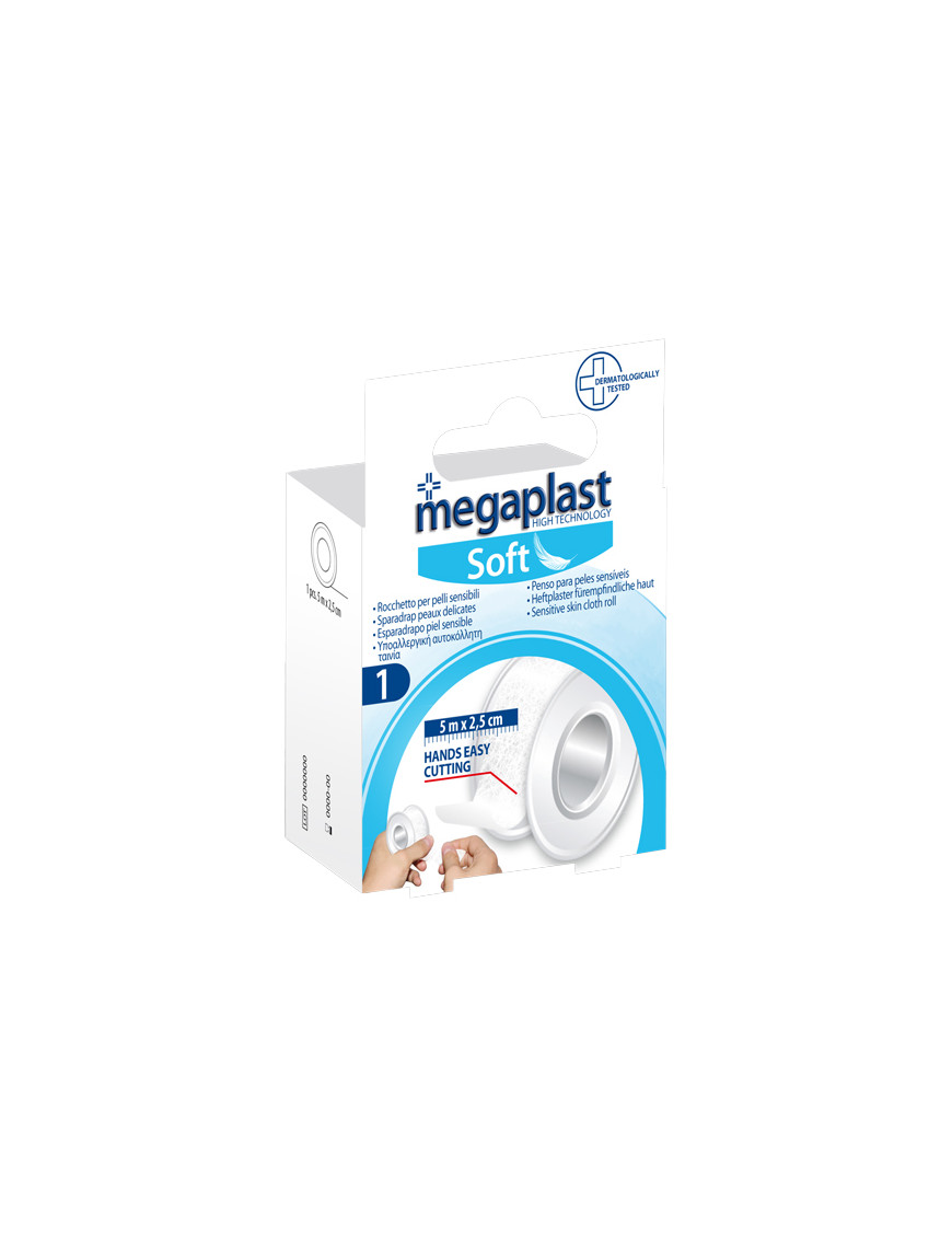 MEGAPLAST SOFT ROCCHETTOBIANCO  5MTX2,5 (1 PZ)