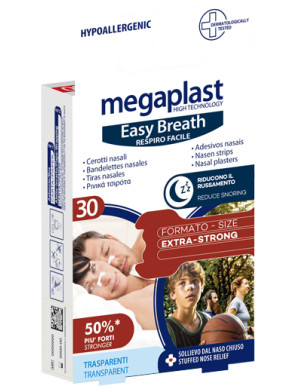 MEGAPLAST EASYBREATH CEROTTI NASALI  X 30 PZ