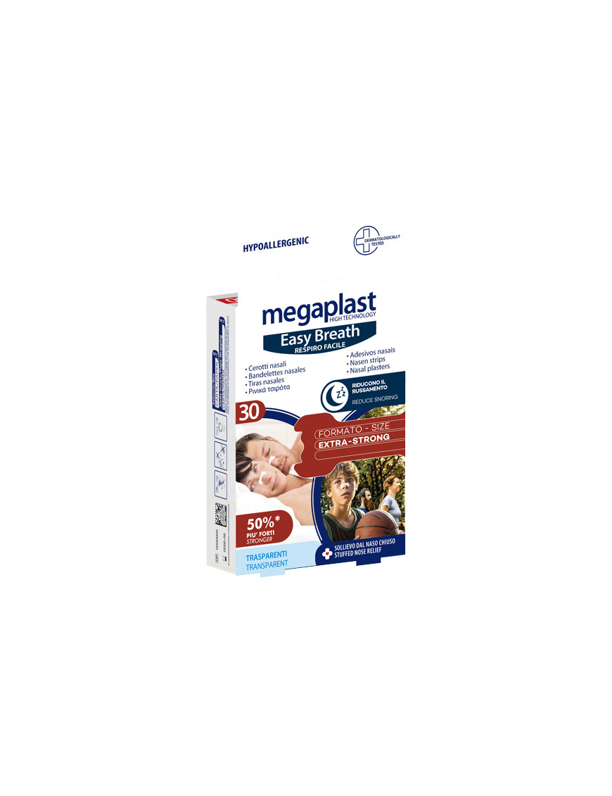 MEGAPLAST EASYBREATH CEROTTI NASALI  X 30 PZ