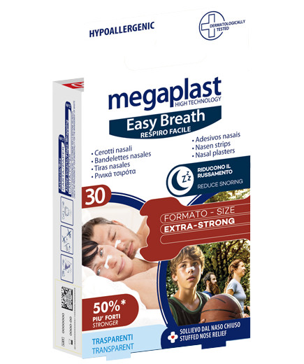 MEGAPLAST EASYBREATH CEROTTI NASALI  X 30 PZ