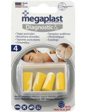 MEGAPLAST DIAGNOSTIC TAPPIMORBIDI+CONTENITORE X 4 PZ