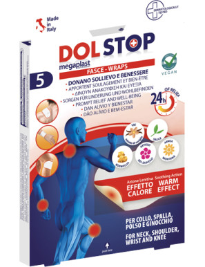 MEGAPLAST DOLSTOP FASCE CONEFFETTO CALORE X5PZ