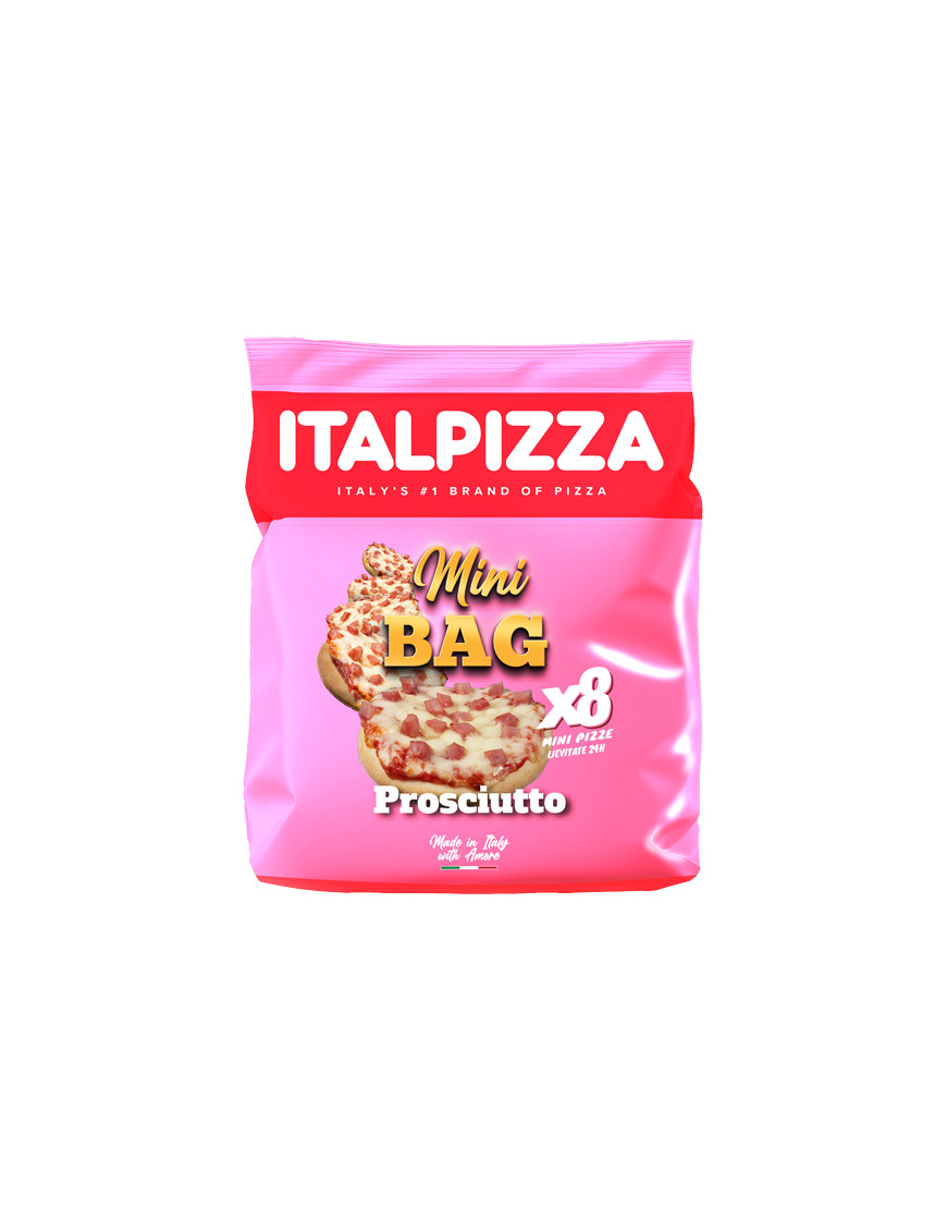 ITALPIZZA MINI PIZZA PROSCIUTTO COTTO SURG. G.290