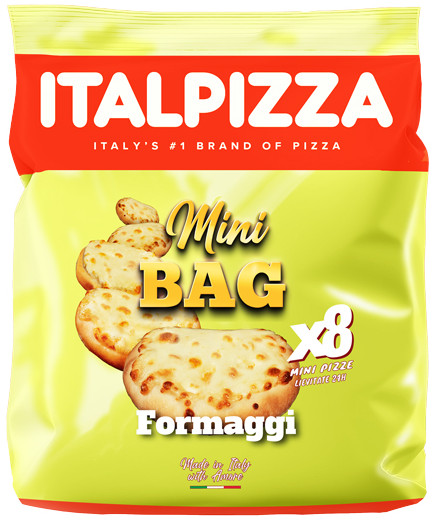 ITALPIZZA MINI PIZZA FORMAGGI SURG. G.290