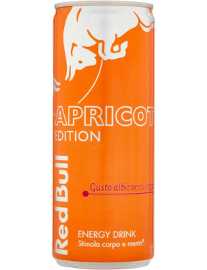 RED BULL APRICOT ENERGY DRINK ML.250 ALBIOCCA-FRAGOLA