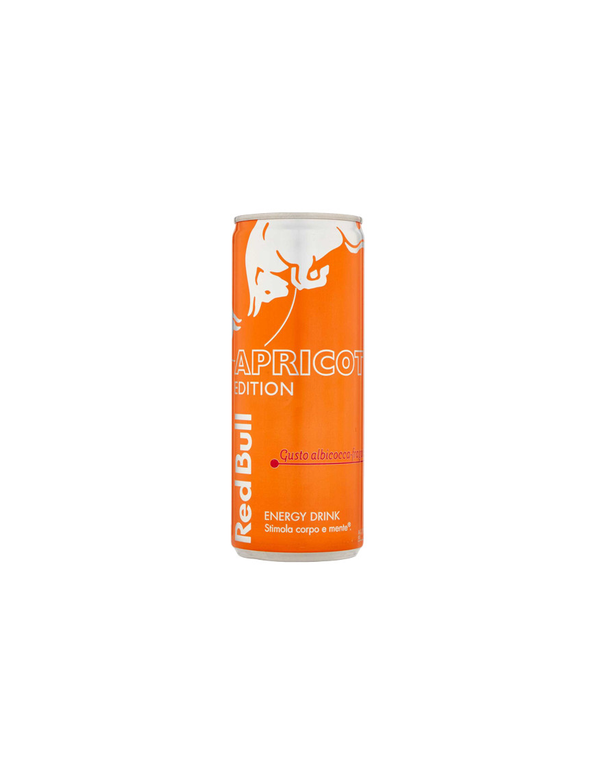 RED BULL APRICOT ENERGY DRINK ML.250 ALBIOCCA-FRAGOLA