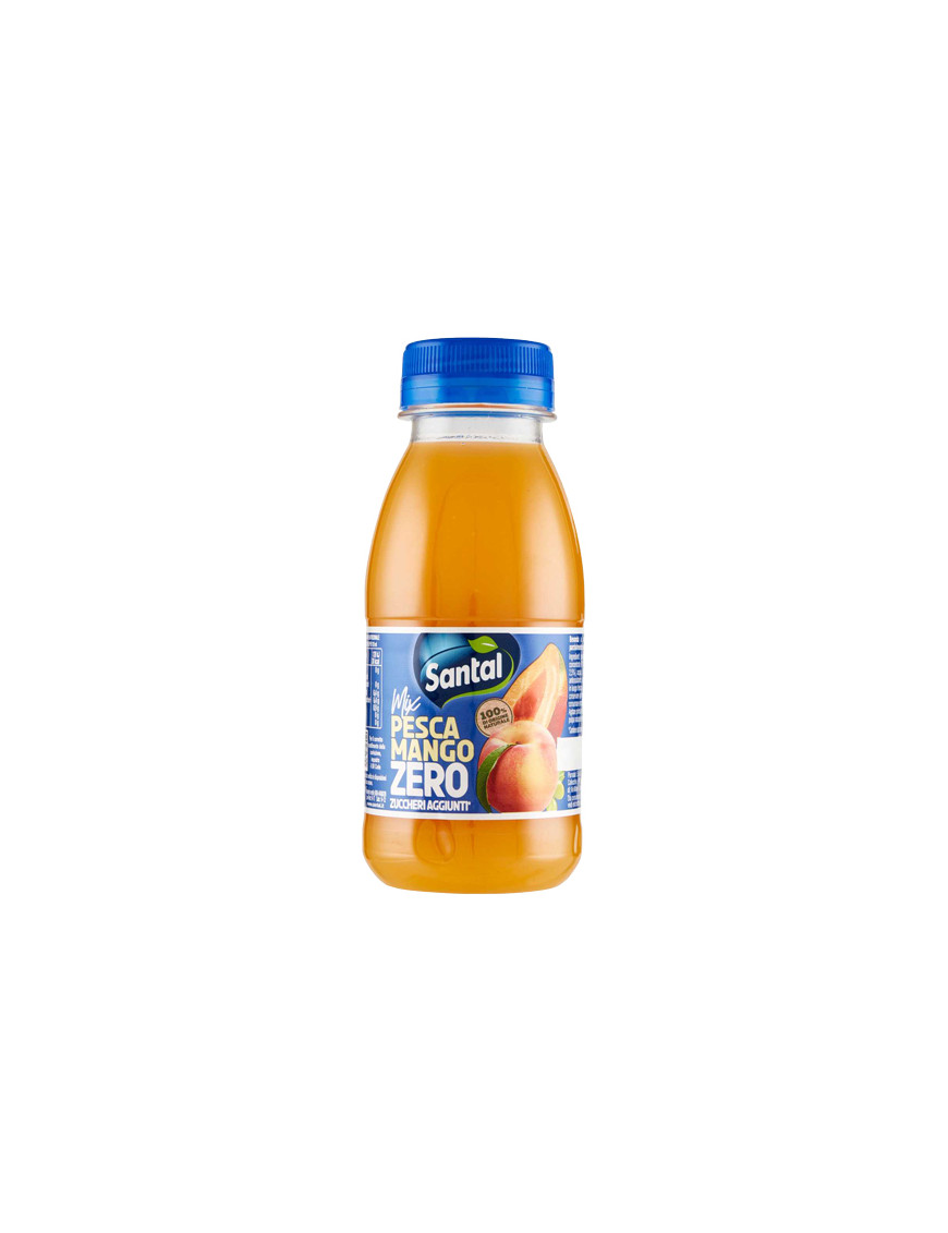 SANTAL SUCCO ZERO PESCA MANGO MIX ML.250 - PET