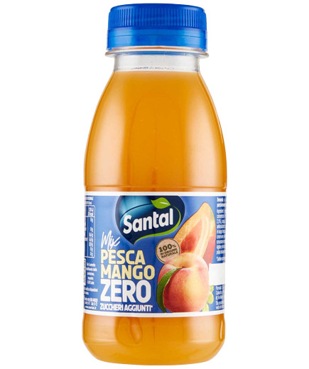 SANTAL SUCCO ZERO PESCA MANGO MIX ML.250 - PET