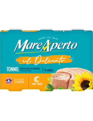 MARE APERTO TONNO IL DELICATO O.S G.70X6 MPK