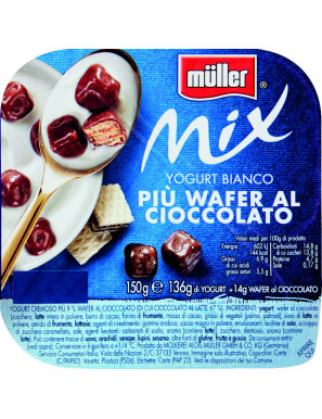 Muller Mix Bianco Waferal Cioccolato gr.150