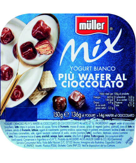 Muller Mix Bianco Waferal Cioccolato gr.150