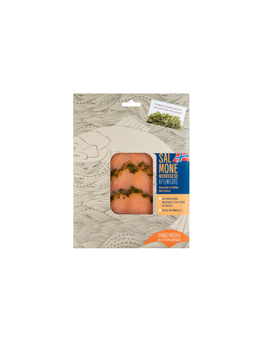 ALTAMAREA SALMONE AFFUM.NORV.ALLE ERBE AROMATICHE G.100