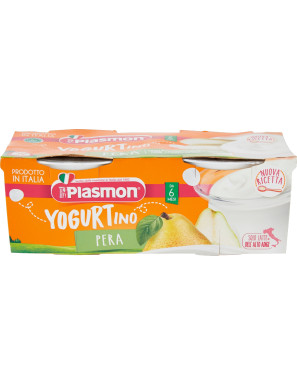 PLASMON YOGURTINO PERA G.100X2