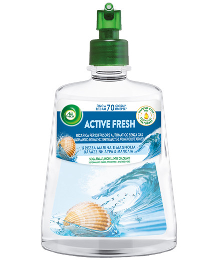 AIR WICK ACTIVE FRESH RICARICA BREZZA MARINA ML.228