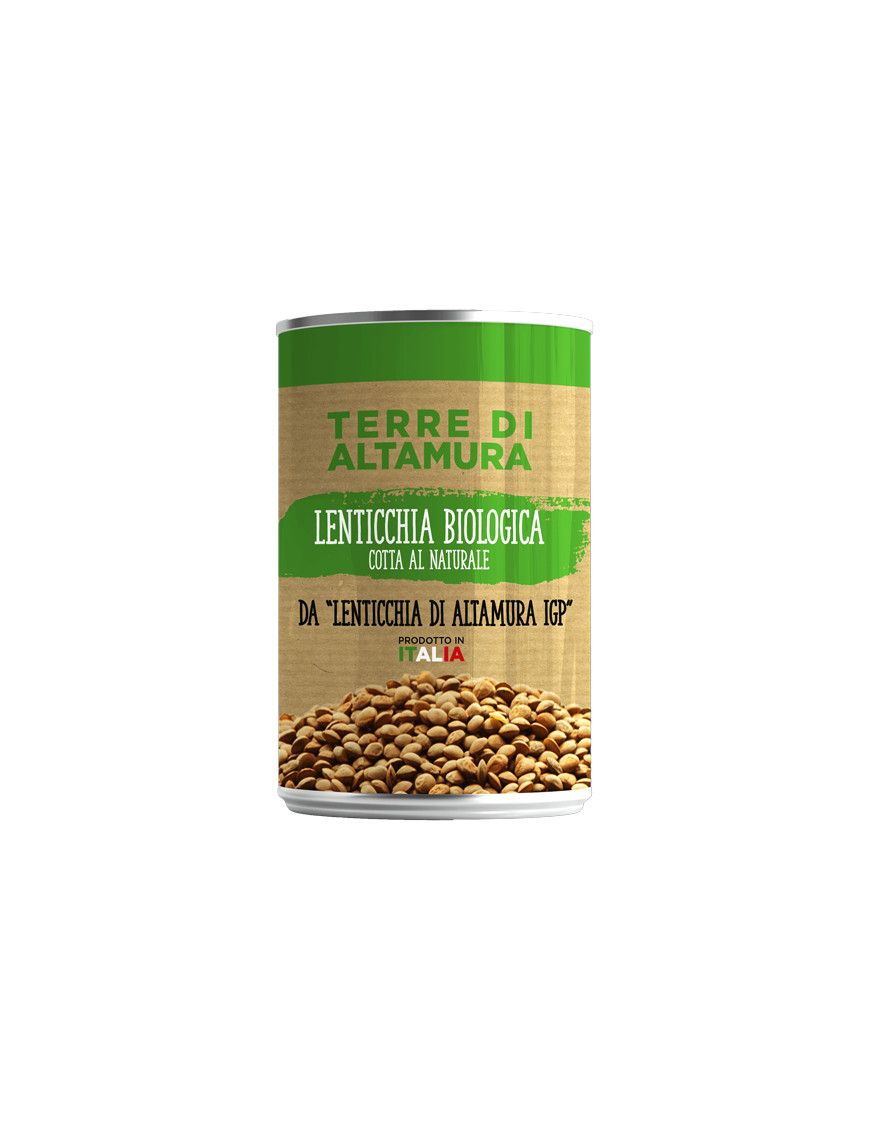TERRE DI ALTAMURA LENTICCHIA BIO C.AL NATURALE G.400 IGP