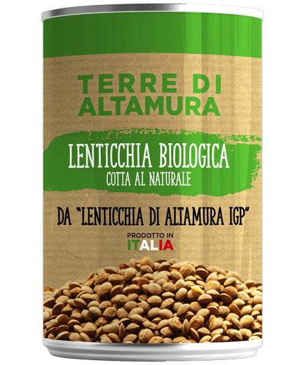 TERRE DI ALTAMURA LENTICCHIA BIO C.AL NATURALE G.400 IGP