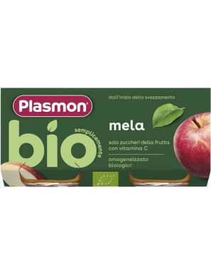 PLASMON BIO OMO MELA G.80X2