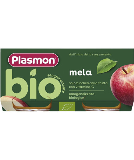 PLASMON BIO OMO MELA G.80X2