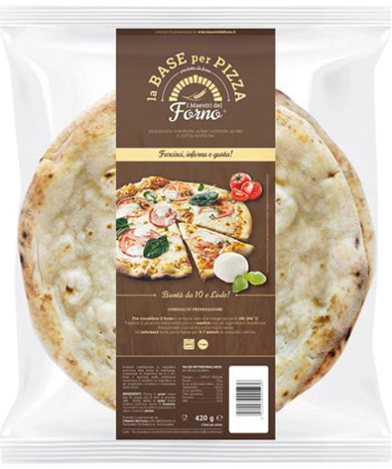 I MAESTRI DEL FORNO BASE PIZZA G.210X2 BANCO FRIGO