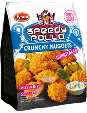 TYSON SPEEDY POLLO CRUNCHY NUGGETS SURG. G.220