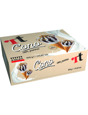 RT  CONO PANNA X 6 G.450
