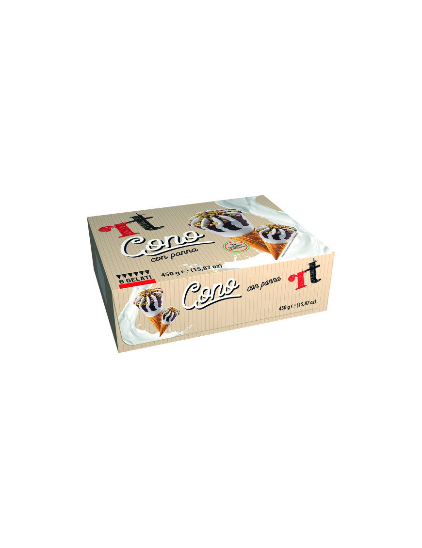 RT  CONO PANNA X 6 G.450