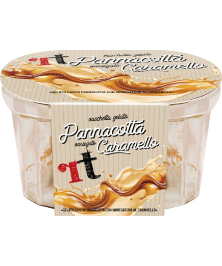RT  VASCHETTA PANNACOTTA VAR. AL CARAMELLO G.200