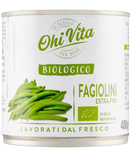 OHI VITA FAGIOLINI EXTRA FINIBIO LATTA G.400