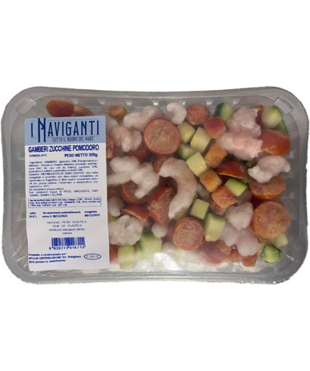 I NAVIGANTI GAMBERI,ZUCCHINE E POMODORO G.320 -SURGE-