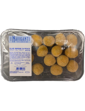 I NAVIGANTI OLIVE RIPIENE DIPESCE PREFRITTE G.250 -SURGE-