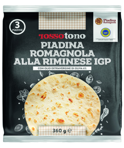 ROSSOTONO PIADINA IGP CON OLIOEVO G.360 (X3) - BANCO FRIGO -