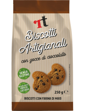 RT  BISCOTTI FARINA DI MAISC/GOCCE DI CIOCC.S/G S/L G.250