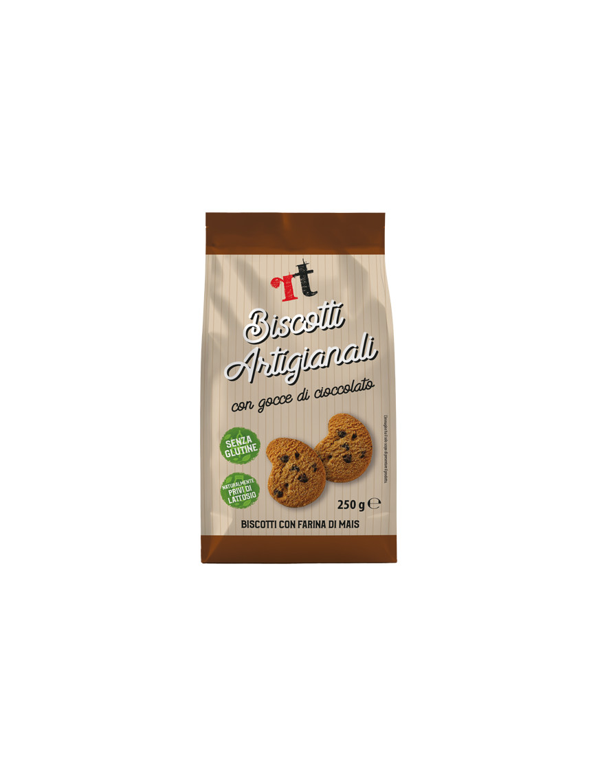 RT  BISCOTTI FARINA DI MAISC/GOCCE DI CIOCC.S/G S/L G.250