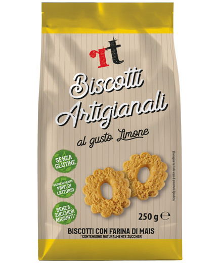 RT  BISCOTTI FARINA DI MAISLIMONE S/G S/L S/Z AGG.G.250