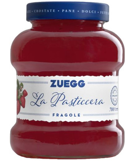 Zuegg Conf. gr.700 Fragolevasetto Vetro