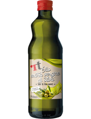 RT  OLIO EXTRA VERGINE DI OLIVA 100% ITALIANO ML.750