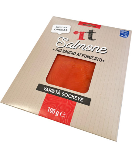 RT  SALMONE SELVAGGIO AFFUM. SOCKEYE MSC G.100