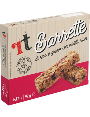 RT  BARRETTA RISO E GRANO CON MIRTILLI ROSSI G.23X4