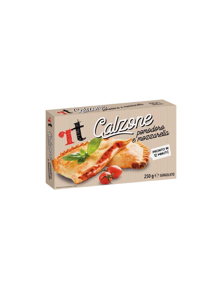 RT  CALZONE POMODORO E MOZZARELLA G.250 ASTUCCIO - SURG.