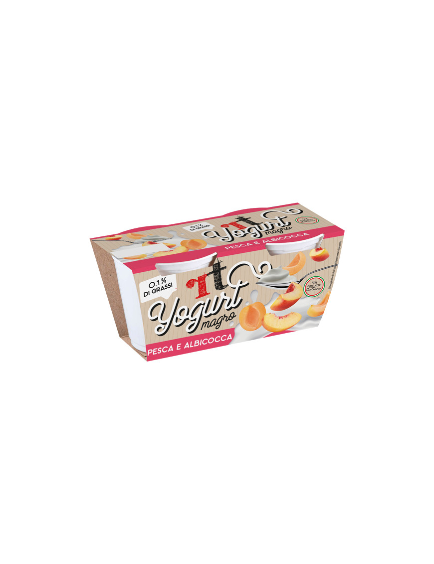 RT  YOGURT MAGRO PESCA E ALBICOCCA G.125X2