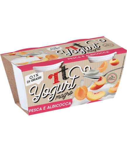 RT  YOGURT MAGRO PESCA E ALBICOCCA G.125X2