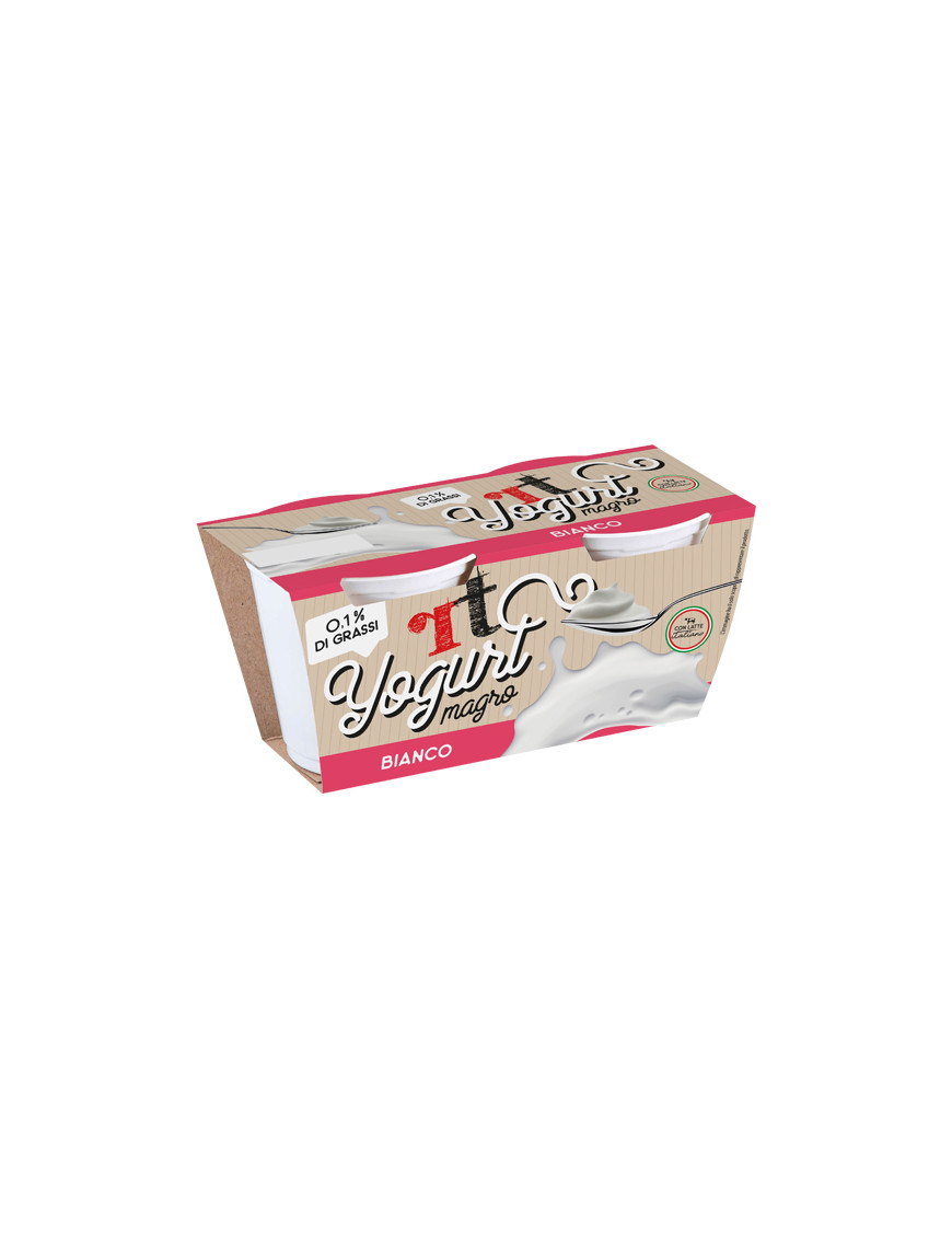 RT  YOGURT MAGRO BIANCO G.125X2