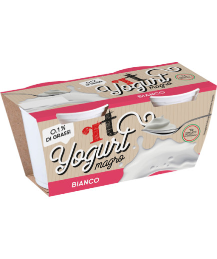 RT  YOGURT MAGRO BIANCO G.125X2