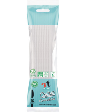RT  COLTELLI COMPOSTABILI X12 PZ.